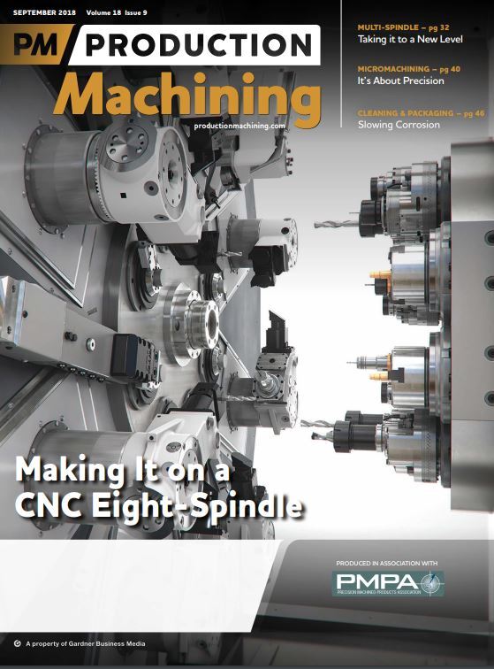 "PM Production Machining" - Cover, with parts